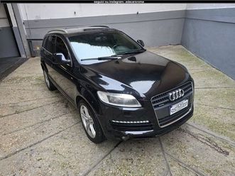 audi q7 3.0 tdi s line- 7 posti