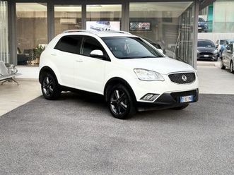 ssangyong korando 2.0 diesel 175cv 2wd e5 automatica - 2011