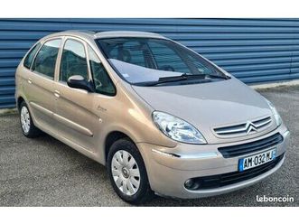 citroën xsara picasso 1.6 hdi 92 garantie 12 mois très propre distri/amortisseurs/pneus/frein... clim/toit pano/attelage