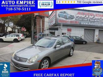 used 2004 infiniti g35 base