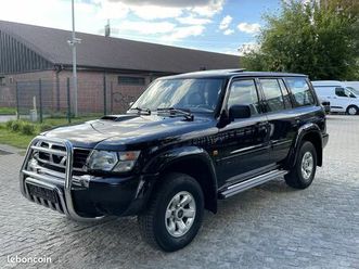 nissan patrol gr 3.0 di 158 ch elegance long 7 places - cuir - toit ouvrant - attelage - faible kilométrage