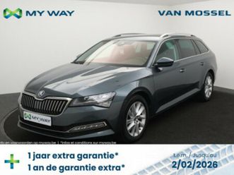 combi superb wagon clever+ 2.0tdi 122pk *automaat*navi*blth*cruise*pdc*camera*sfeerverlichting*zetelverwarming*...