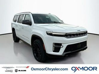 new 2026 jeep grand wagoneer l limited reserve 4x4