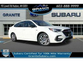 certified 2023 subaru legacy sport