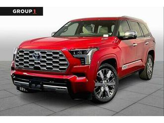 used 2023 toyota sequoia capstone