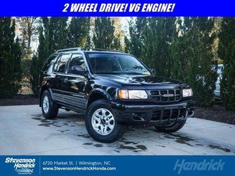 used 2002 isuzu rodeo ls