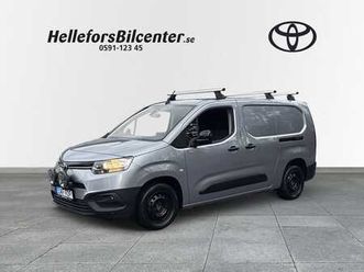 toyota proace city lång automat 1,2t drag vhjul car play