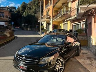 mercedes-benz cl 63 amg v-max, ufficiale italiana, service completo mercedes, unipro rara, unica