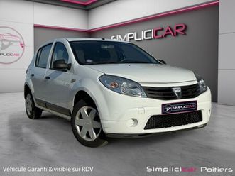 dacia sandero 1.4 mpi 75 gpl eco2 ambiance climatisation courroie ok vitres electriques garantie 12 mois