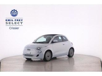 fiat 500 cabrio swiss edition: réserver un essai sur route !