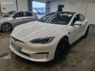 tesla model s model s tri-motor plaid 100kwh