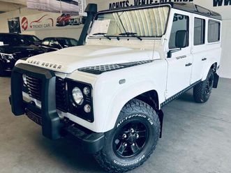 land rover defender 110 2.2 turbo d se station wagon+6pl+full history