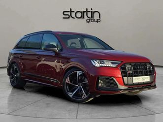 audi sq7 sq7 tfsi quattro black edition 5dr tiptronic suv 2024, 12411 miles, £59897 - 33080349 - exchangeandmart.co.uk