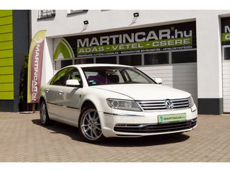 volkswagen phaeton 3.0 v6 tdi 4motion (automata) [5 személy] campanella white +saddle brown leather +első tulajdonostól +3x-s garancia !!