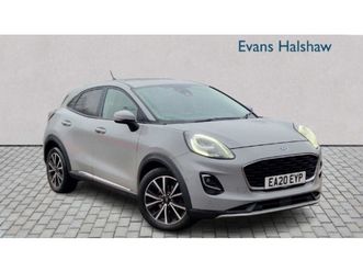 ford puma 1.0 ecoboost hybrid mhev titanium first ed 5dr