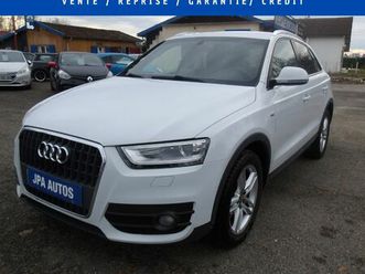 audi q3 2.0 tdi 140ch s line