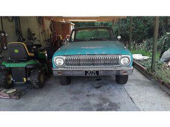 1963 ford ranchero bleu automatique, 3 vitesses conduite...