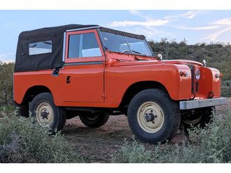 1966 land rover series 2a truck