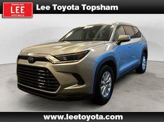 used 2025 toyota grand highlander xle