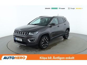 jeep compass 1.4 limited 4wd panorama, rattvärme, backkamera