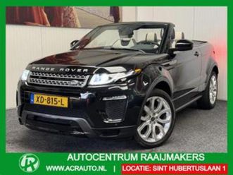land rover range rover evoque convertible automaat 2.0 si4 h — land rover — marktplaats