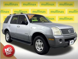 used 2002 mercury mountaineer