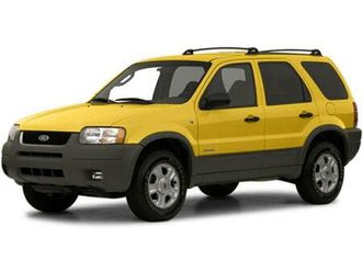 used 2001 ford escape xlt 4wd