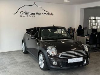 mini cooper d cabrio shz klima navi bluetooth