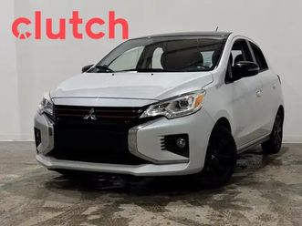 2024 mitsubishi mirage noir w/ cruise control, apple carplay, ba