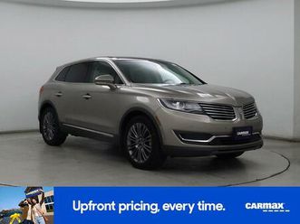 used 2018 lincoln mkx reserve