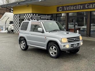 2006 mitsubishi pajero mini 4wd