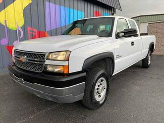 2005 chevrolet silverado 2500hd extra cab long bed duramax 30k low miles