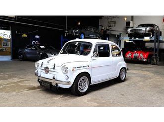 1965 abarth 850 tc blanc manuel, 4 vitesses conduite à ga...