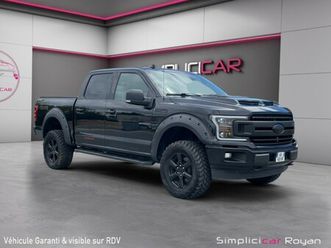 ford f150 lariat 3.5 v6 ecoboost 375 ch supercrew black edition / origine usa / entretien à jour / garantie 12 mois