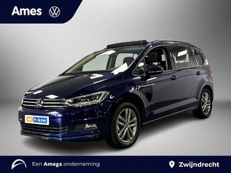 volkswagen touran 1.5 150pk tsi highline 7p panoramadak | adaptive cruise control | navigatiesysteem