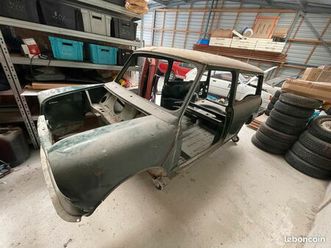 morris mini traveller all steel ( austin mini counryman) 1963