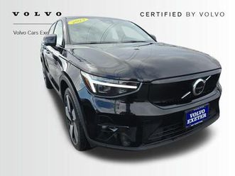 certified 2023 volvo c40 recharge pure electric twin ultimate