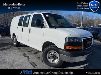 used 2016 gmc savana 2500 work van