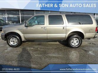 used 2002 ford excursion limited 4wd 4dr suv