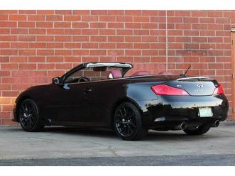 ◊ 2013 infiniti g37 ipl convertible / malbec black / premium package