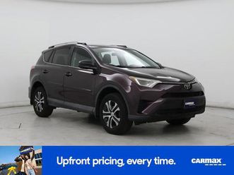 used 2017 toyota rav4 le