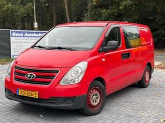 hyundai h 300 2.5 crdi dynamic dc/airco/6pers/pdc/webasto — bestelauto's — marktplaats