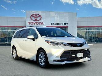 used 2022 toyota sienna platinum