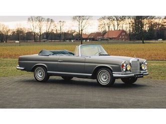 1967 mercedes-benz 250 se cabriolet