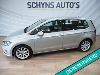 volkswagen golf sportsvan - 1.4 tsi highline sport/inklapbare trekhaak/parkdistance/parkassist/ads/cruisecontrol/stoel