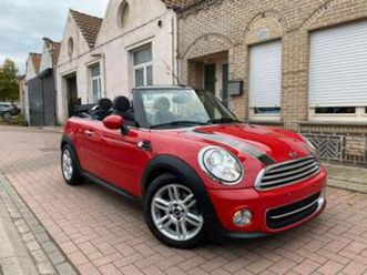 ② mini cooper cabrio automaat 1.6i/2012/98000.km/1ste eigenaar — mini — 2ememain