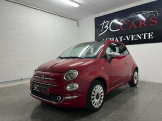 ② fiat 500 1.2i*garantie*gps pano clim auto jante — fiat — 2ememain
