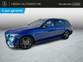 ② mercedes-benz c-klasse 300 e break amg line (automatique) — mercedes-benz — 2ememain