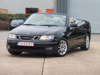 ② saab 9-3, 1.8t, 2006, cabrio, garantie... — saab — 2ememain