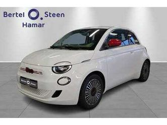 fiat 500 red edition | cruise, navi ++ 2022, 21 920 km, kr 199 900,-